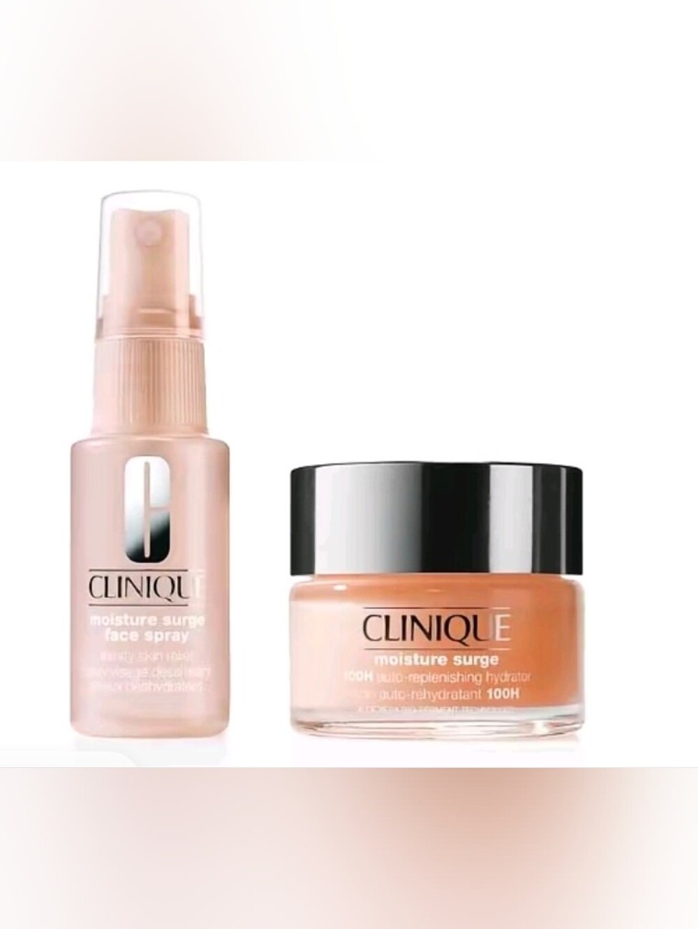 Clinique Moisture Surge Duo - Moisture Surge Face Spray + 100H + overnight mask